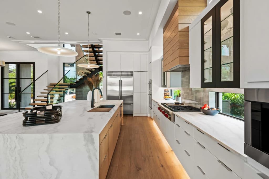Kitchen at The Marlin
