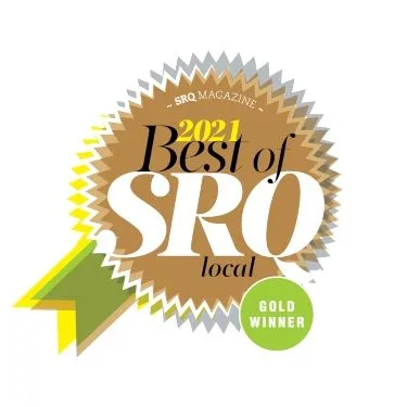Best of SRQ Gold Winner badge